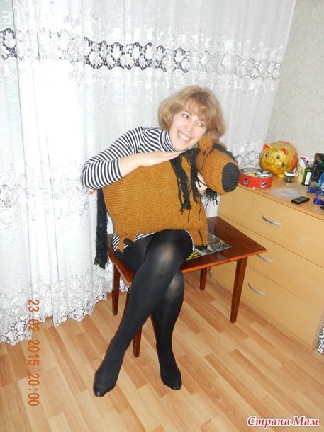 Подушка-лошадь