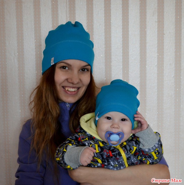 Шапочки в стиле Family look