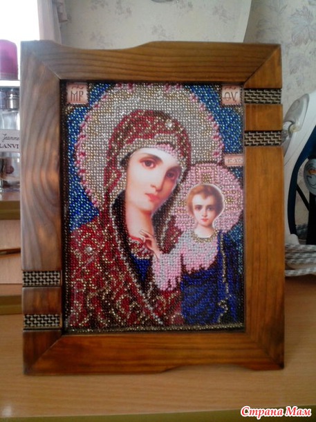 *В подарок бабушке Казанская Богородица