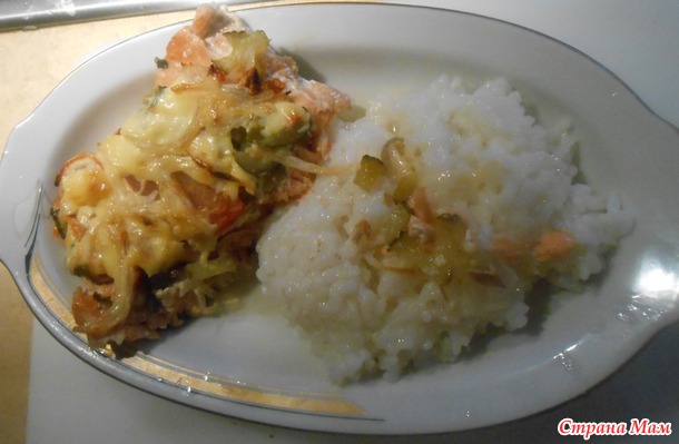 Готовим без мяса. рецепт №4. Рыба с солеными огурцами