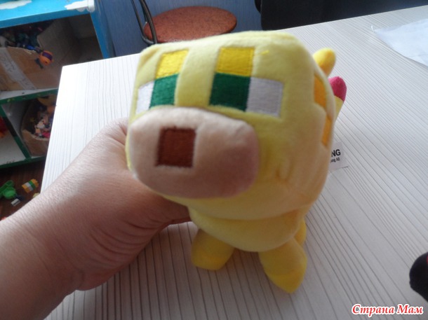 Игрушки из игры Майнкрафт. Мягкие+