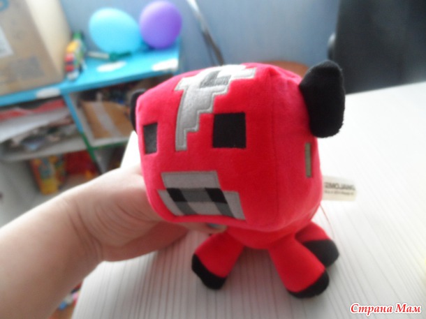 Игрушки из игры Майнкрафт. Мягкие+