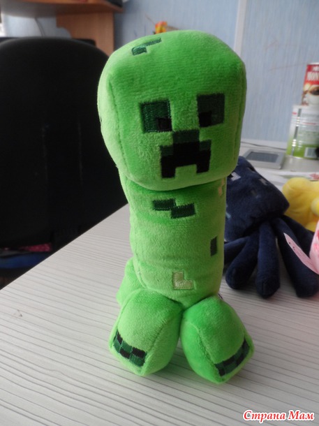 Игрушки из игры Майнкрафт. Мягкие+
