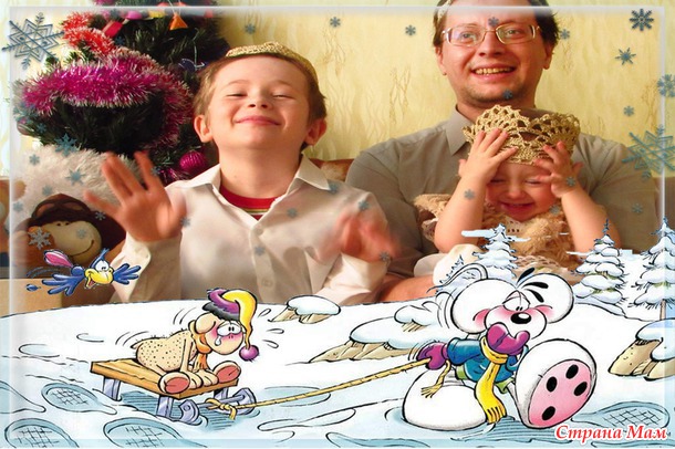 Моя коронованная семейка. Много новогодних фото!