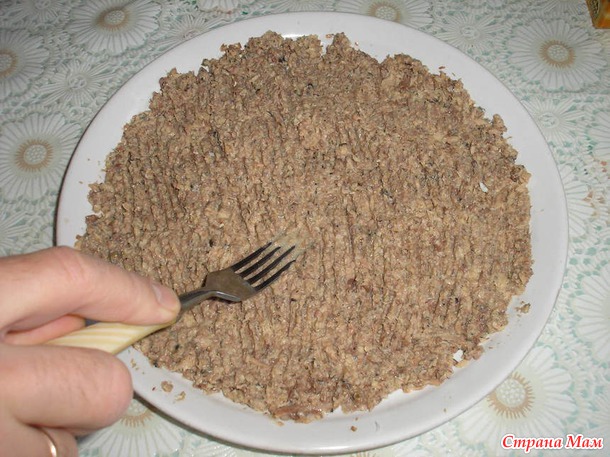 Фирменный салат моего мужа.
