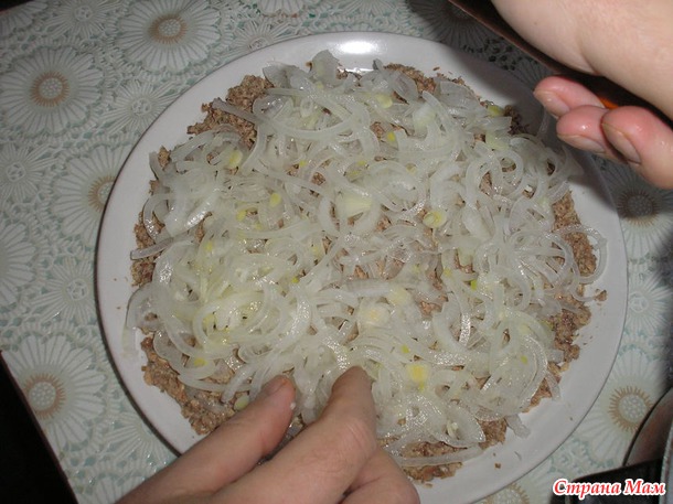 Фирменный салат моего мужа.