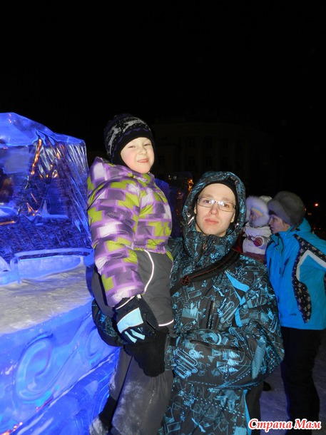 Ёлочки начинаются... или как украшен наш городок;) часть четвертая;)