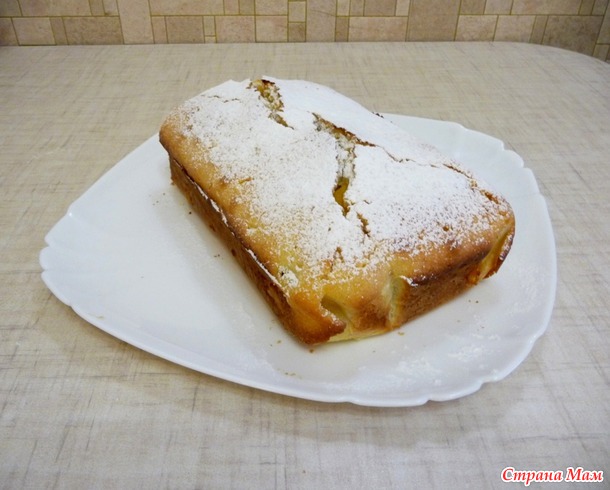 Новогодний кекс с консервированными мандаринами