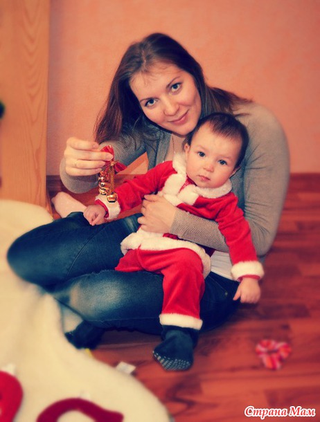 Мой маленький Санта)Нам уже 10 месяцев!