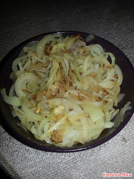Пирог с луком "Золотая корочка"