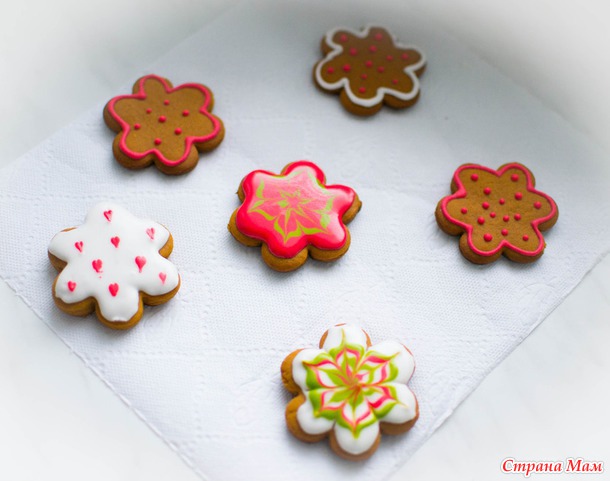 Прянички. Первые мои прянички!!! Я это сделала!!!