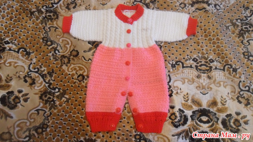 Комбинезончик для девочки. - Вязание - Страна Мам
