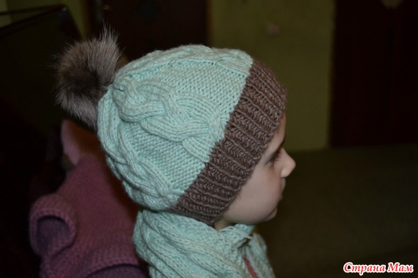 Подсела на шапки, много фоток и капор