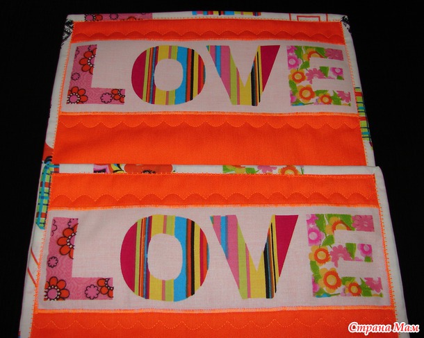 Ланчматы "LOVE"