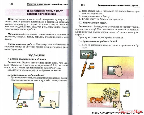Рисование, аппликация, конструирование в детском саду и дома Дети 5-7лет