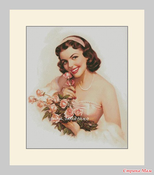 Инна байденко схемы вышивки крестом