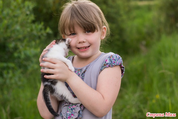 Софья, Алина, кошка