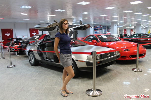 Поход в музей спортивных и классических автомобилей. Адлер