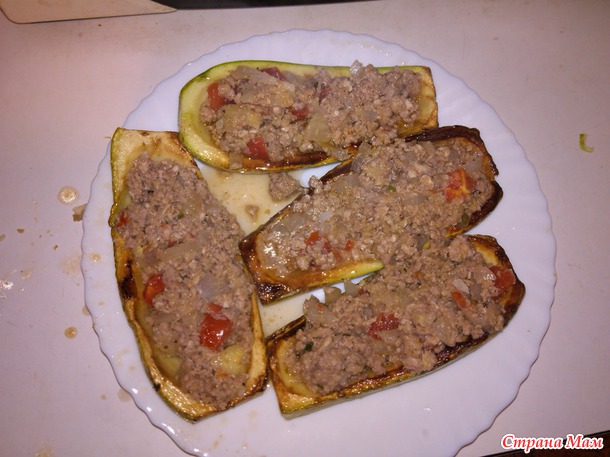 Вкуснючие кораблики из кабачков. Рецепт с ФОТО!