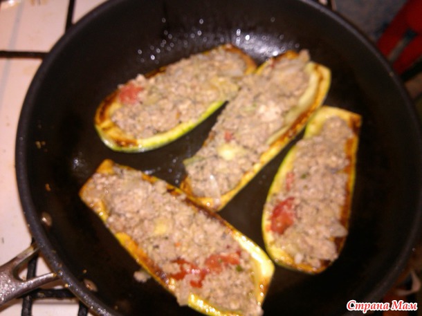 Вкуснючие кораблики из кабачков. Рецепт с ФОТО!