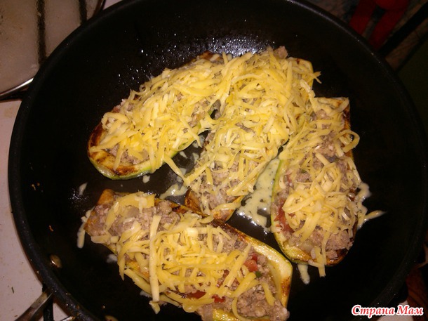 Вкуснючие кораблики из кабачков. Рецепт с ФОТО!