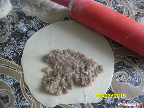 Чебуреки на заварном тесте в ХП..