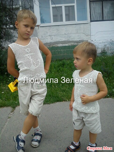 Маечки для мальчишек!!!