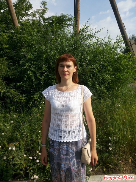вязание крючком туника на лето вязание крючком туника на лето
