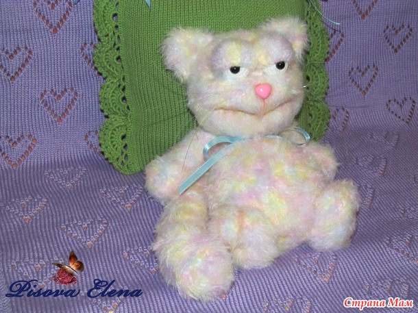 Интерьерная игрушка - кот по имени " ГлаМУР "