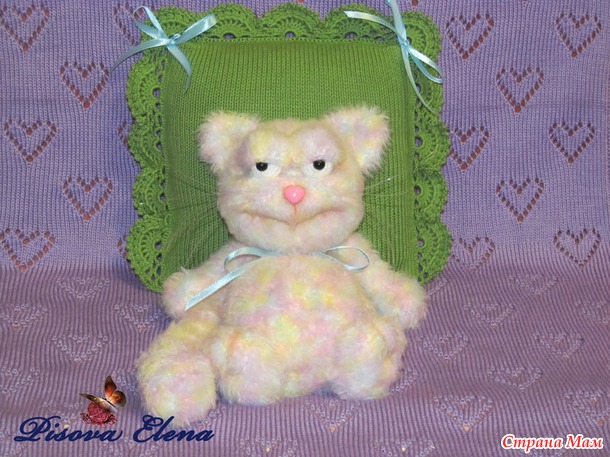 Интерьерная игрушка - кот по имени " ГлаМУР "