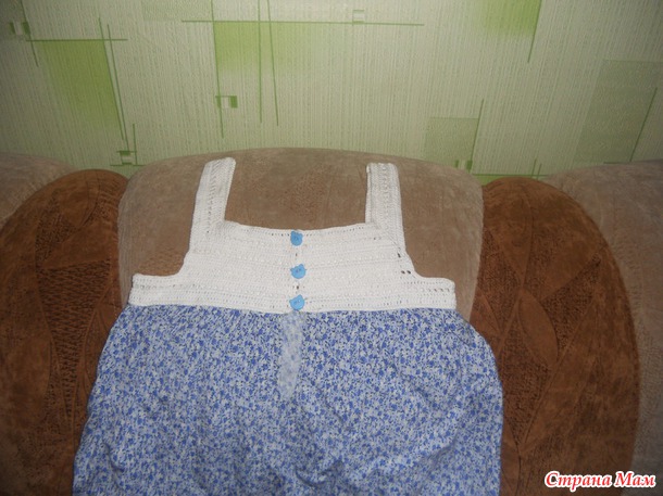 Сарафан а-ля русское поле)))