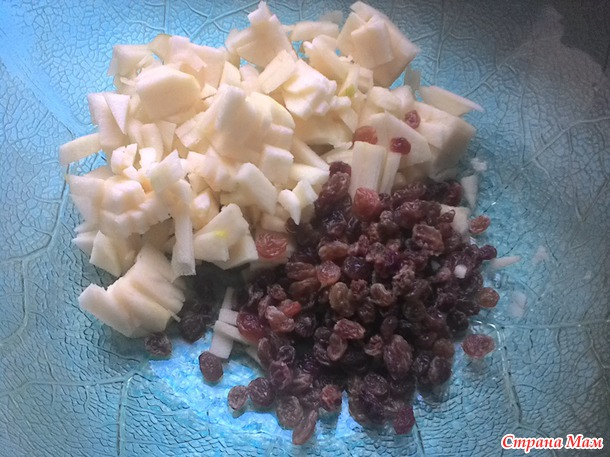 Гречневая каша с фруктами