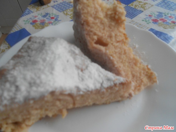 Розовый бисквит-...