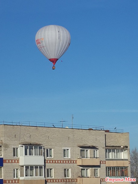А из нашего окошка...