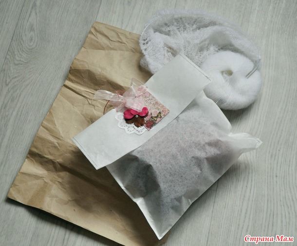 Шаль Северная Косуля №4. Кауни Brown-Pink
