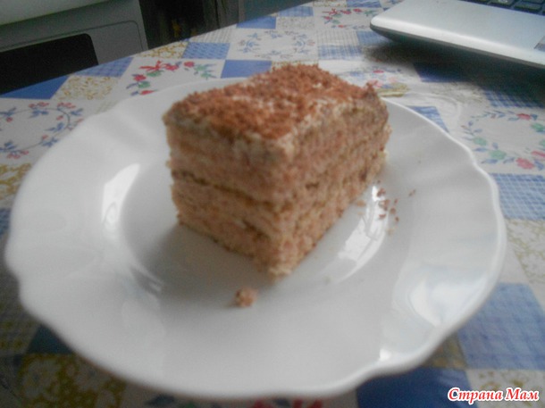 Розовый бисквит-... продолжение...