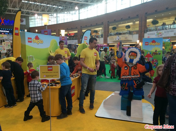 Как мы отметили начало весны с LEGO в ТРЦ в Химках