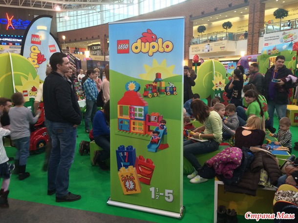 Как мы отметили начало весны с LEGO в ТРЦ в Химках