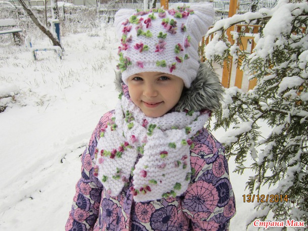 Шапки для девочек. Сезон 2014-15гг.