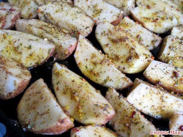 Картофель по-деревенски