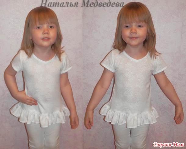 Туника для девочки