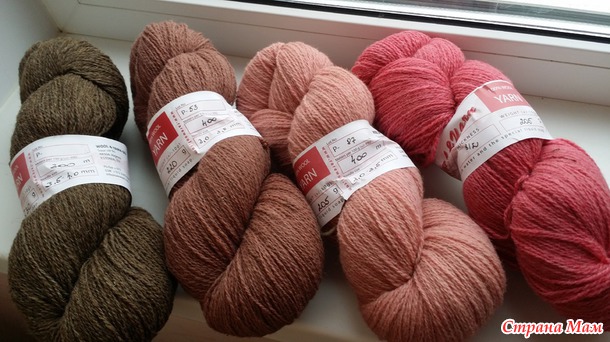 Как я докупала пряжу... wooland&yarn