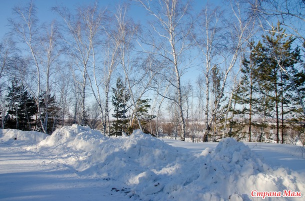 Уходящая зима. Пейзажи.