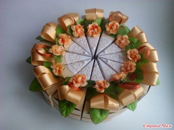 Тортик с пожеланиями для коллеги