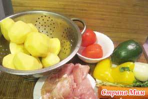 Рецепт соуса с курицей и картошкой