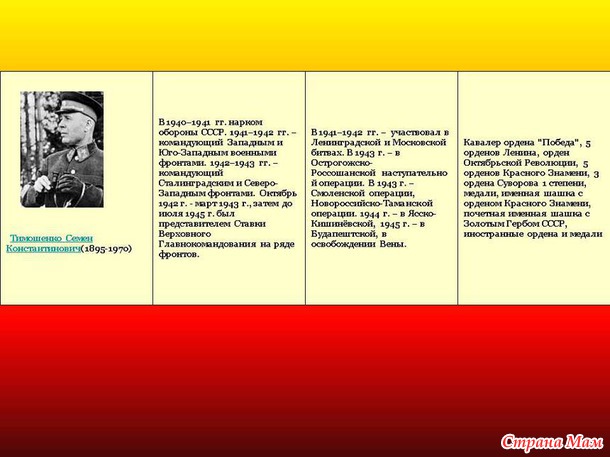 Военачальники Великой Отечественной войны.