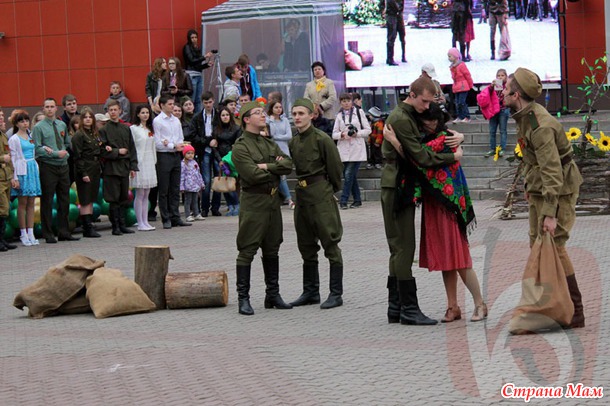 9 мая в Белгороде (бал под открытым небом)