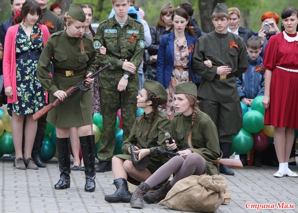 9 мая в Белгороде (бал под открытым небом)