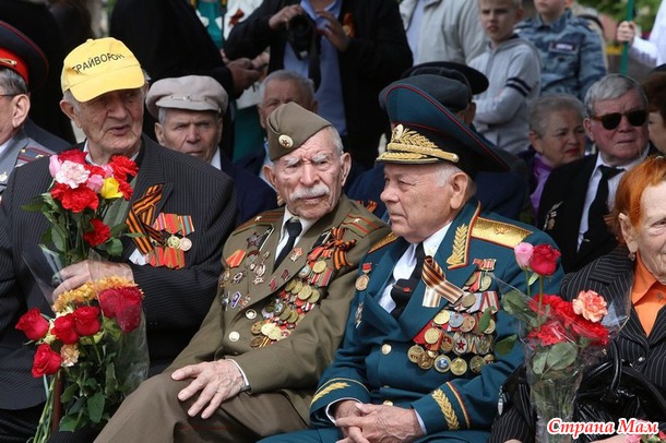 9 мая в Белгороде (наши дорогие ветераны)..