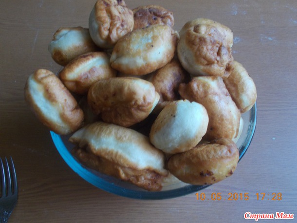 Делюсь рецептом вкусных пирожков)))